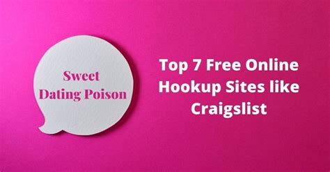 Hookup sites like craigslist free